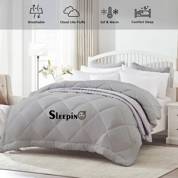 Silver_Breathable_Microfiber_500_GSM_Comforter_For_Heavy_Winter