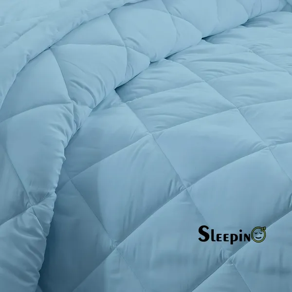 Sky_Blue_Breathable_Microfiber_500_GSM_Comforter_For_Heavy_Winter