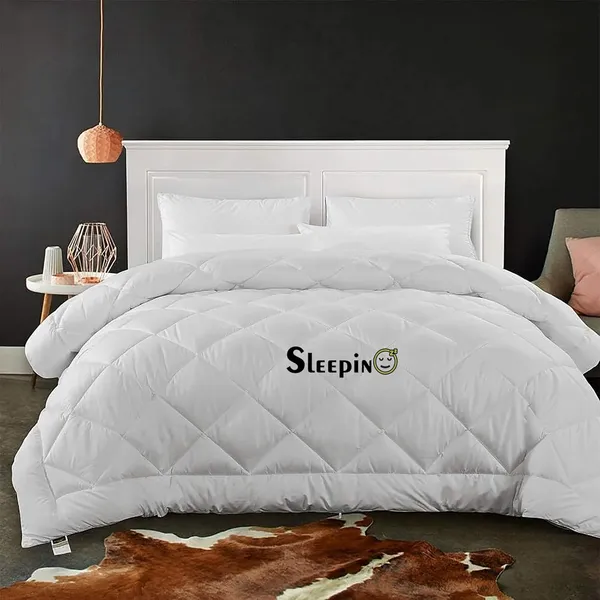 White_Breathable_Microfiber_500_GSM_Comforter_For_Heavy_Winter