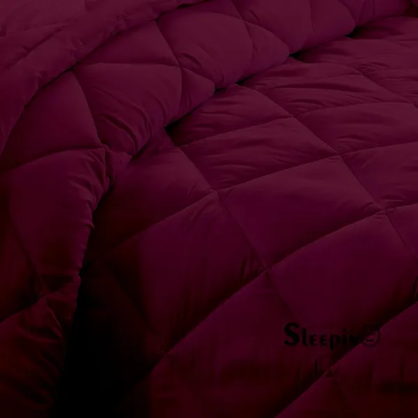 Wine_Breathable_Microfiber_500_GSM_Comforter_For_Heavy_Winter