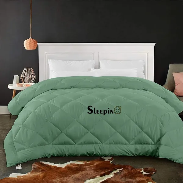 Emerald_Green_Breathable_Microfiber_500_GSM_Comforter_For_Heavy_Winter