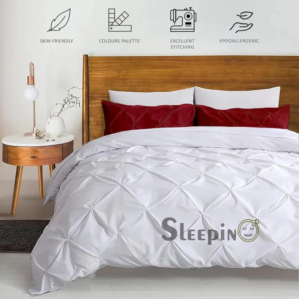 Pack_Of_4_Burgundy_400TC_Egyptian_Cotton_Rich_Pintuk_Pinch_Pleated_Pillow_Cover