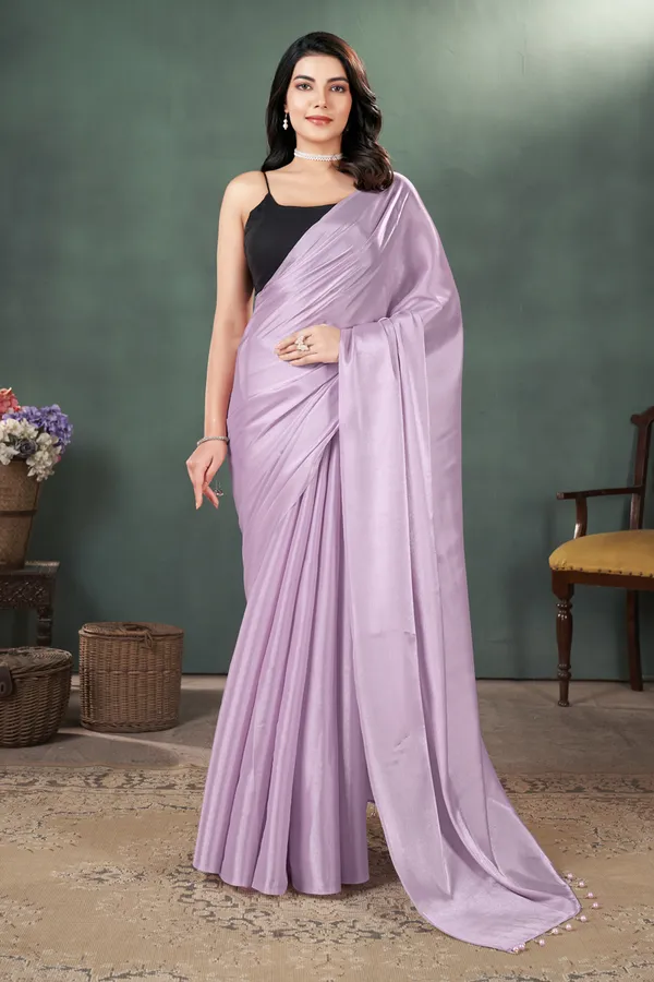 Purple_Cherry_Blossom_Stripe_Satin_Saree_With_Blouse_Fabric