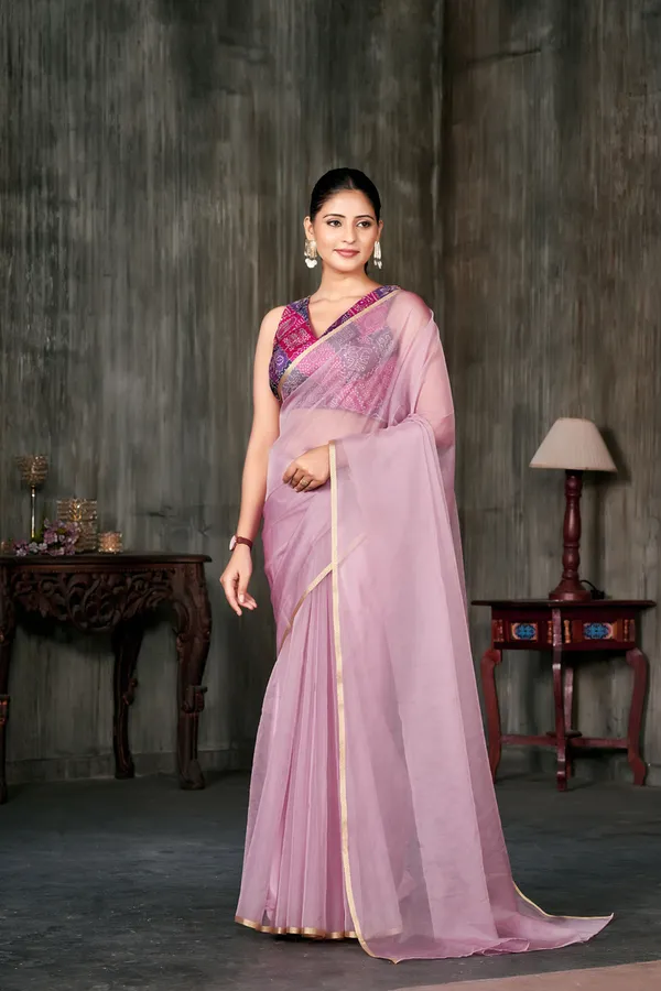 Pink__Cloud_Organza_Saree_With_Golden_Border_All_Saree