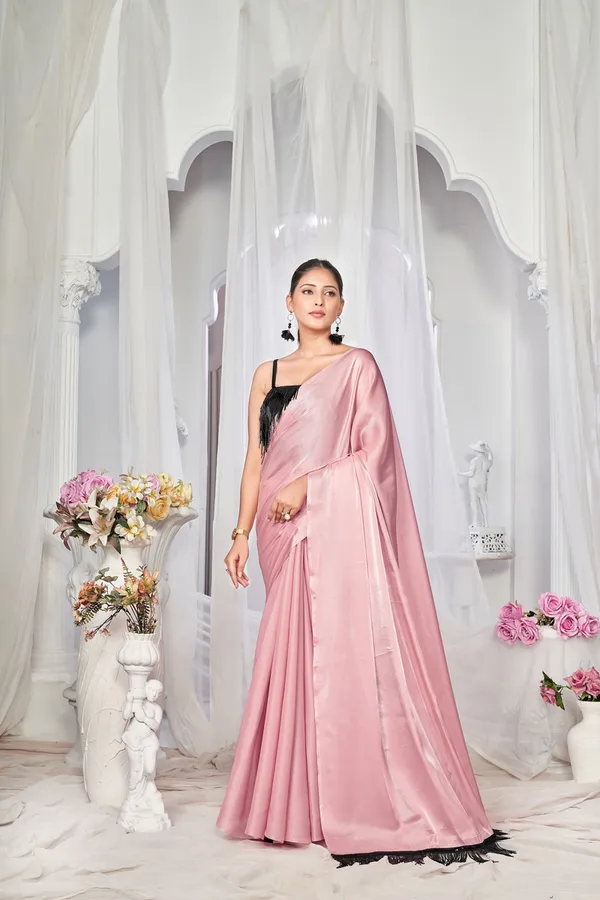 Pink__Saree_Falling_Leaves_Sparkle_Made_By_Klishaa