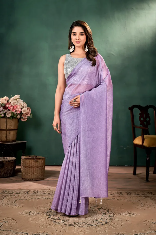Purple__Silk_Crush_Georgette_Saree