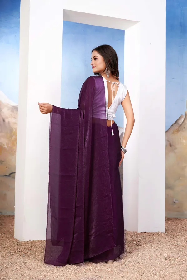 Purple_Rich_Saree_With_Mirror_Blouse