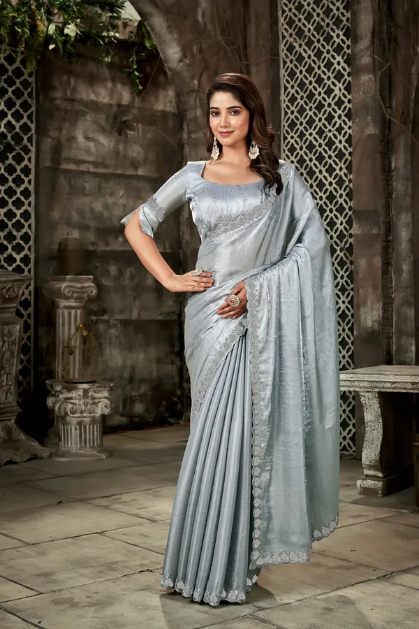 Grey__Satin_Silk_Saree_With_Dimond_Work_And_Cut_Border_Work