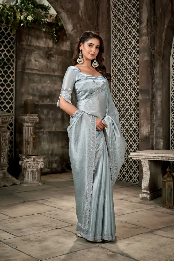 Grey__Satin_Silk_Saree_With_Dimond_Work_And_Cut_Border_Work