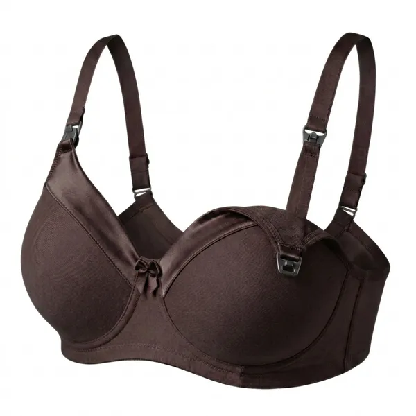 Brown_Cotton_Padded_Feeding_Bra_For_Women