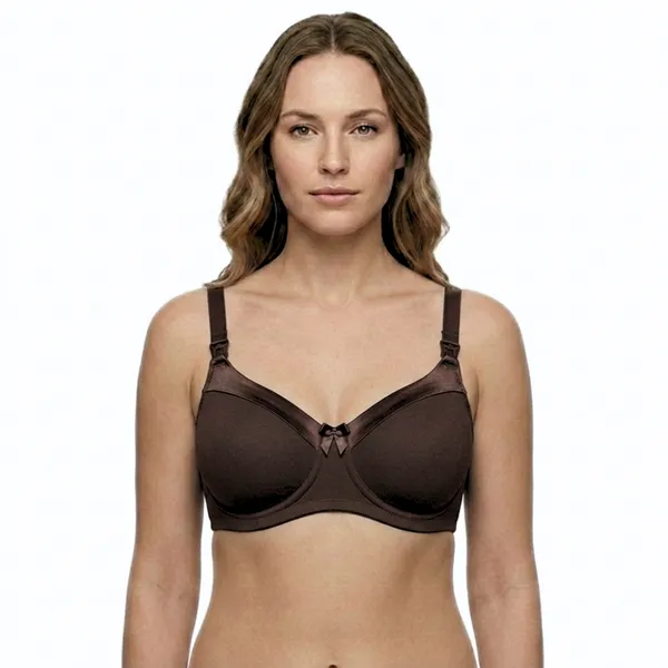 Brown_Cotton_Padded_Feeding_Bra_For_Women