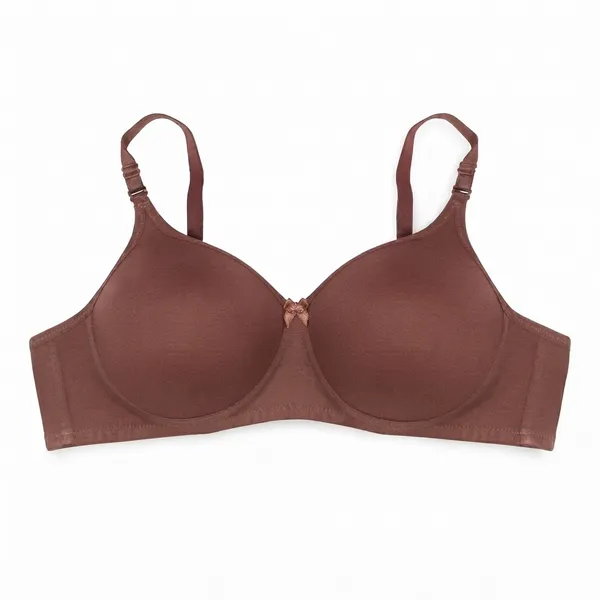 Rosy_Brown_Cotton_Padded_Bra_For_Women