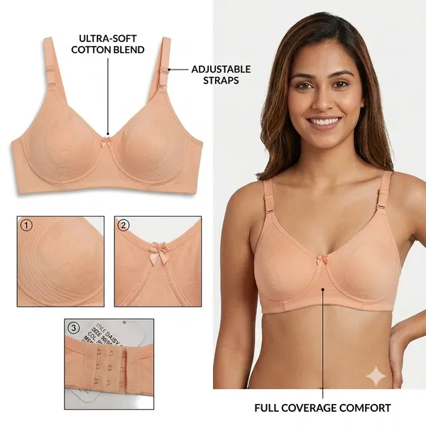 Peach_Cotton_Side_Support_Minimizer_Bra_For_Women