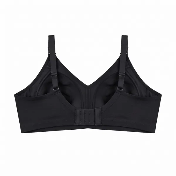 Black_Cotton_Lace_Layered_Cup_Non-Padded_Bra_For_Women