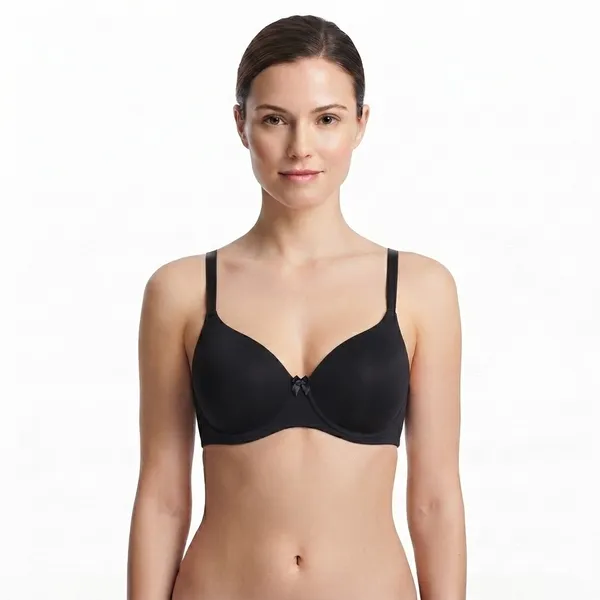 Black_Cotton_Padded_Bra_For_Women