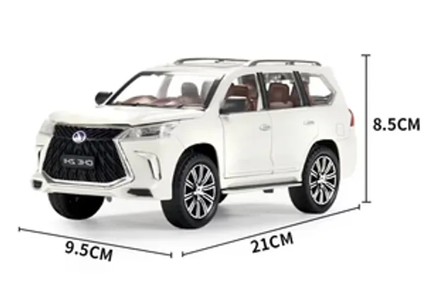 LEXUS_1:24_Die-Cast_Metal_Collectible_Car_with_Opening_Doors_and_Bonnet