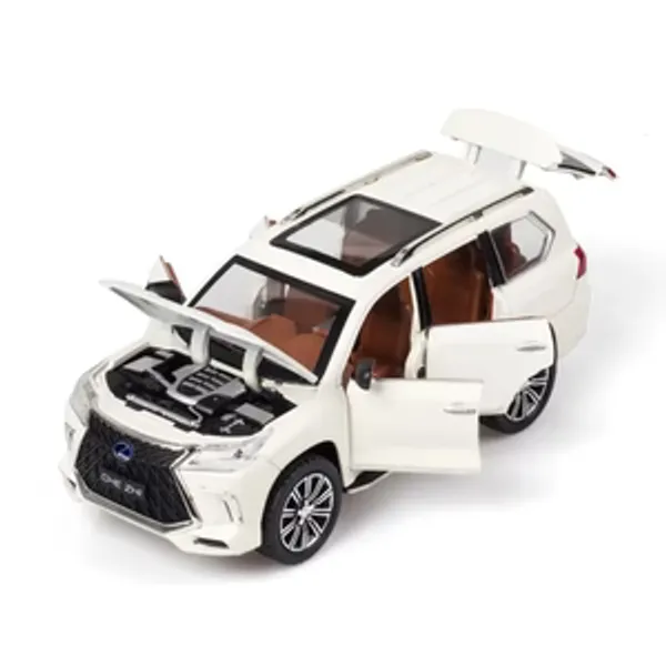 LEXUS_1:24_Die-Cast_Metal_Collectible_Car_with_Opening_Doors_and_Bonnet