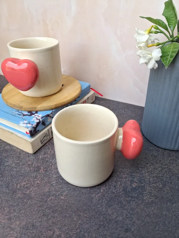 Ivory_Color_Ceramic_Coffee_Mug_With_Red_Heart_Shape_Handle-_Medium(250ml)
