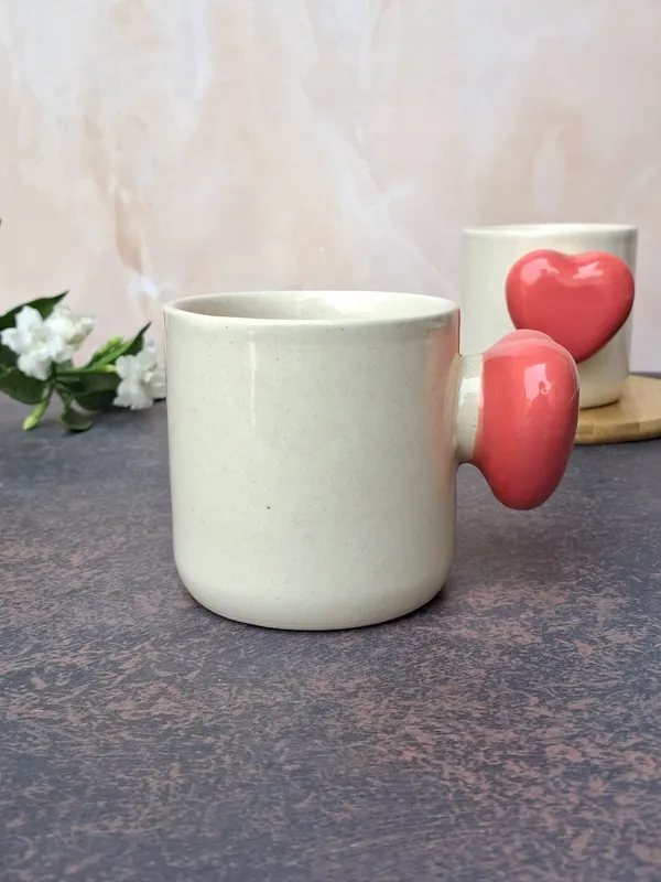Ivory_Color_Ceramic_Coffee_Mug_With_Red_Heart_Shape_Handle-_Medium(250ml)