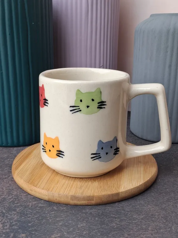 Cat_Face_Design_Ceramic_Coffee_Mug_Artisanal_Charm-_Medium(250ml)