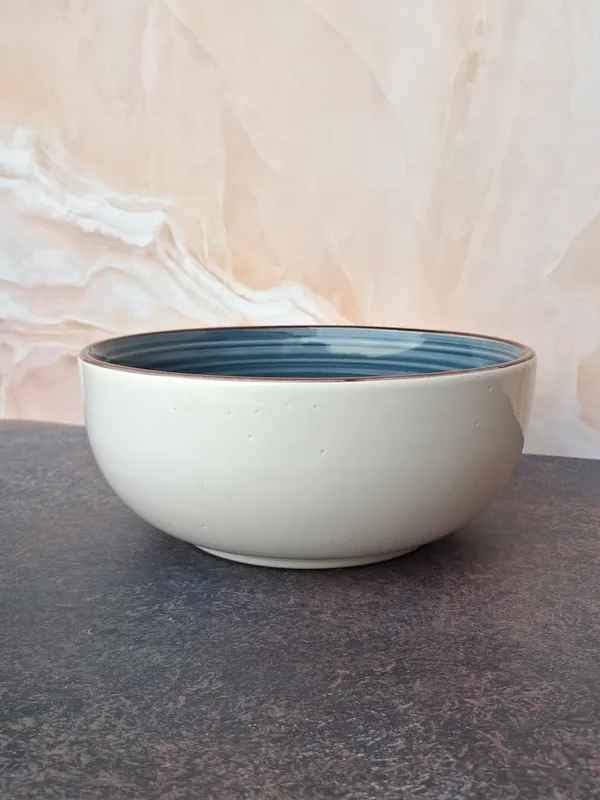 Handcrafted_Cream_Ceramic_7"_Serving_Cum_Snack_Bowl_(Pack_Of_1)