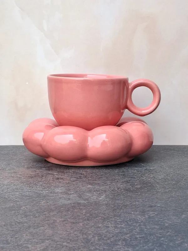 Pink_Glaze_Finish_Small_Cup_With_Stylish_Saucer(Set_of_2)