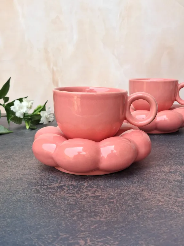 Pink_Glaze_Finish_Small_Cup_With_Stylish_Saucer(Set_of_2)