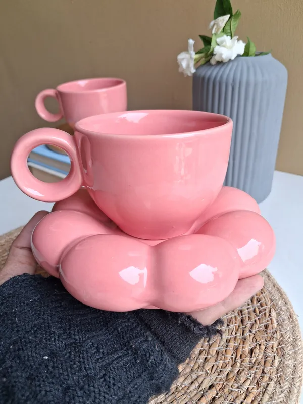 Pink_Glaze_Finish_Small_Cup_With_Stylish_Saucer(Set_of_2)