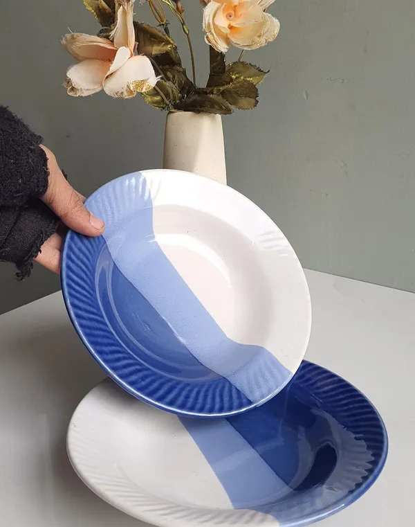 Multicolor_Small_Ceramic_Pasta_Plate_Stylish_And_Functional_Dining_Essential