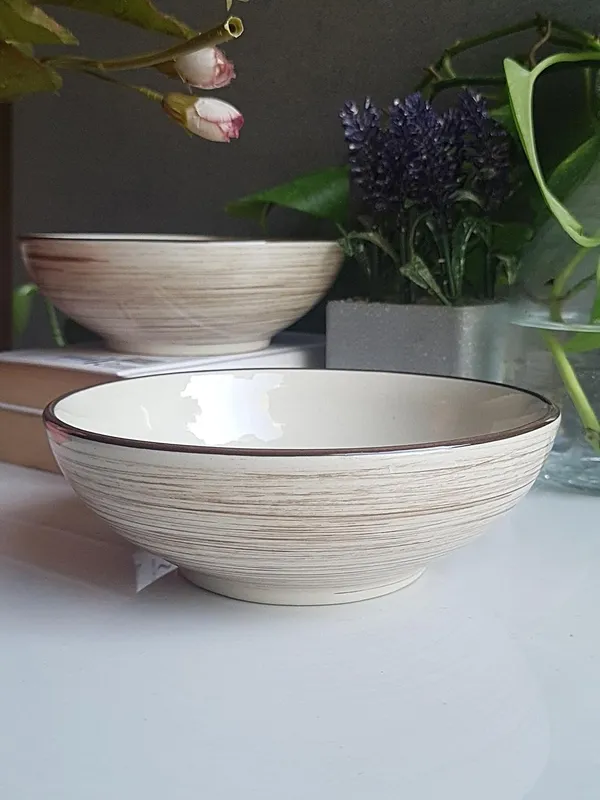 Ceramic_Handcrafted_Cream-Glaze_Finish_Serving_Cum_Snack_Bowl