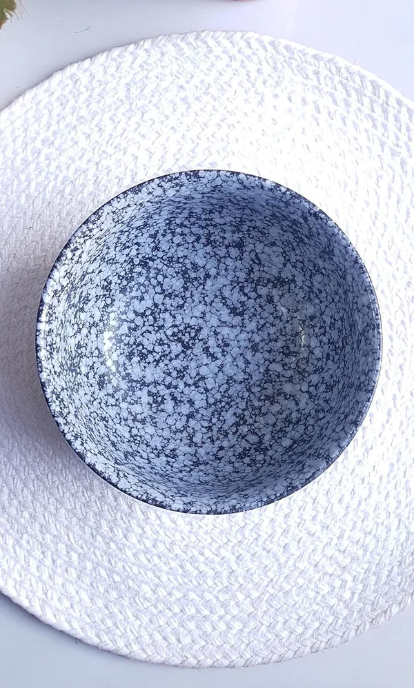 Ceramic_Handcrafted_Black_&_White_Asymmetrical_Pattern_Serving_Cum_Snack_Bowl