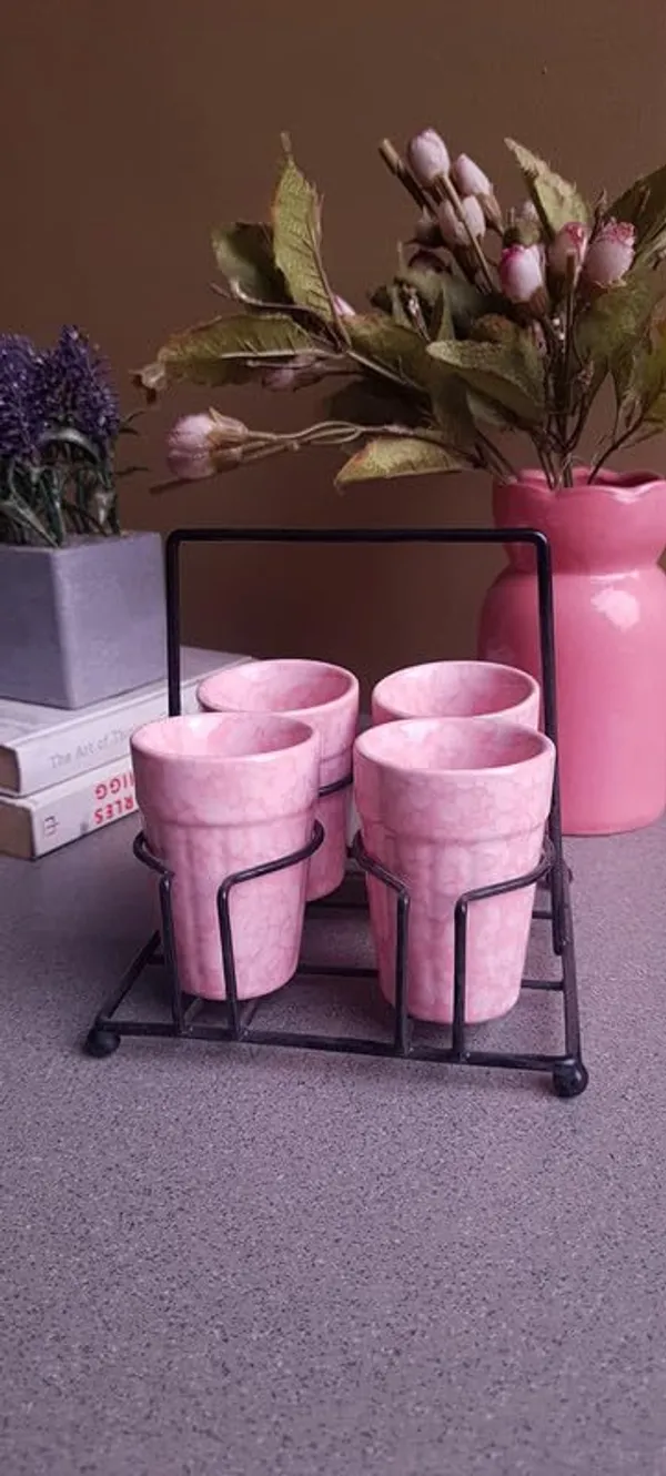 Handcrafted_Chai_Cup_Set_-_Elegant_Pink_Ceramic_Tea_Cups_(Set_of_4)