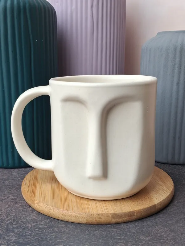 Face_Shape_Handcrafted_Ceramic_Coffee_Mug-_Medium_Size(250ml)