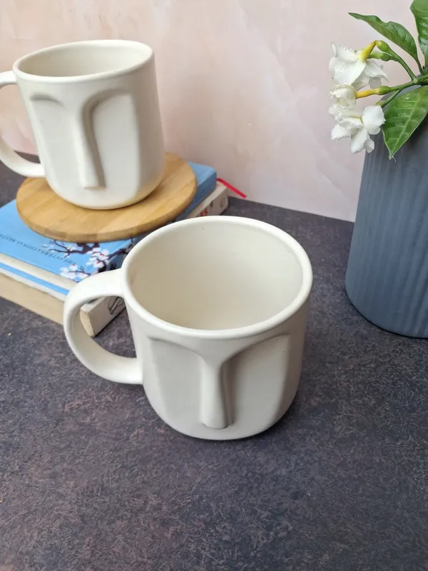 Face_Shape_Handcrafted_Ceramic_Coffee_Mug-_Medium_Size(250ml)