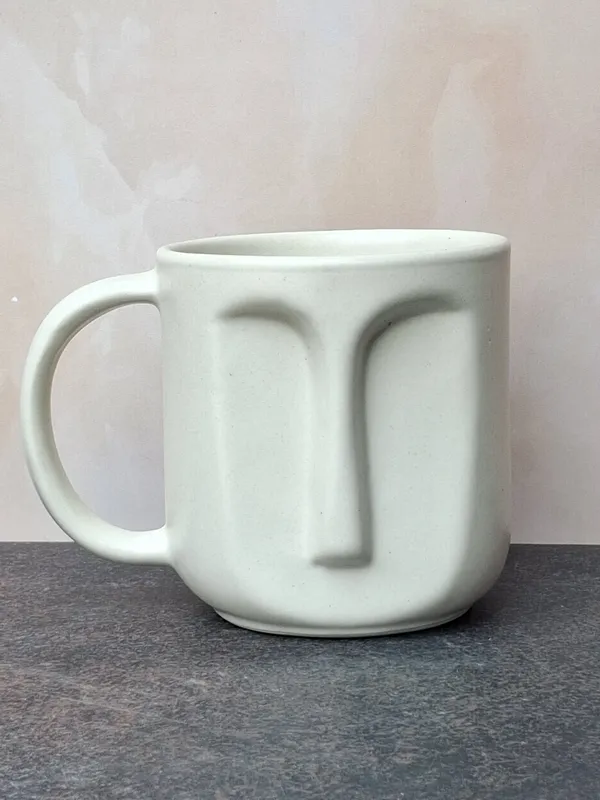 Face_Shape_Handcrafted_Ceramic_Coffee_Mug-_Medium_Size(250ml)