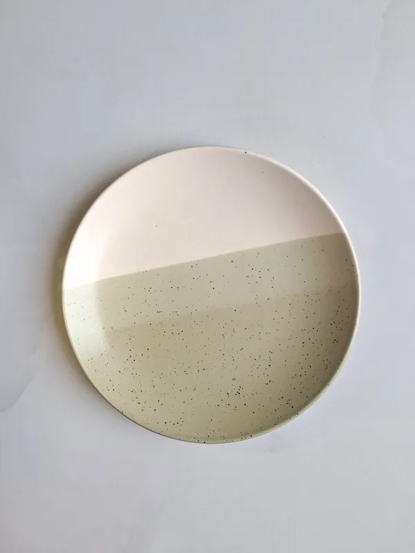 Beige_Tricolor_Ceramic_Quarter_Plate_Elegant_Dining_Essential