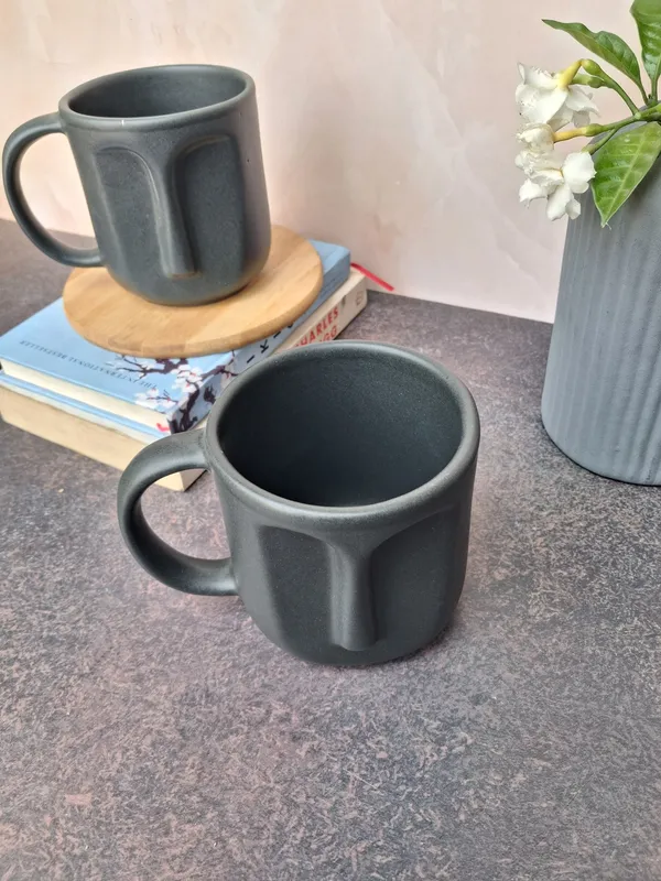 Black_Ceramic_Coffee_Mug_Stylish_Face_Shape_Design-Medium_Size(250ml)