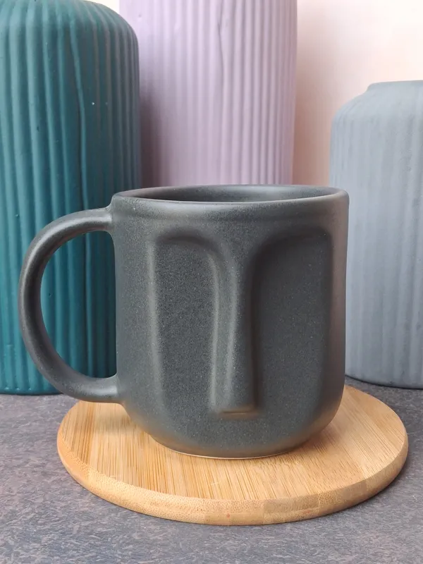 Black_Ceramic_Coffee_Mug_Stylish_Face_Shape_Design-Medium_Size(250ml)