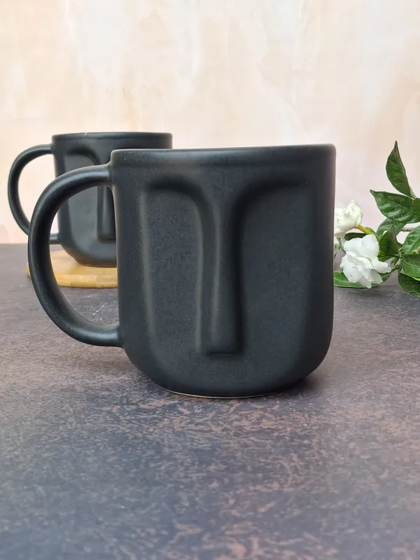 Black_Ceramic_Coffee_Mug_Stylish_Face_Shape_Design-Medium_Size(250ml)