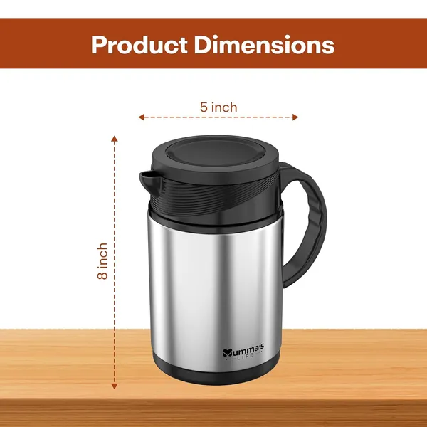 Silver_Steel_Thermal_Flask_And_Kettle_Leak-Proof,_Food-Grade_Plastic,_Insulated_Design
