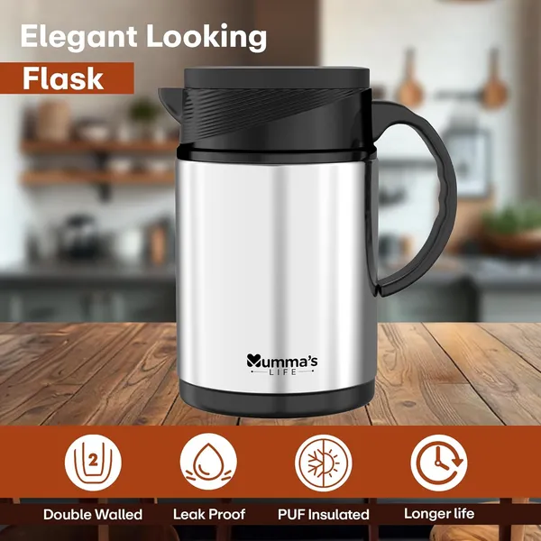 Silver_Steel_Thermal_Flask_And_Kettle_Leak-Proof,_Food-Grade_Plastic,_Insulated_Design