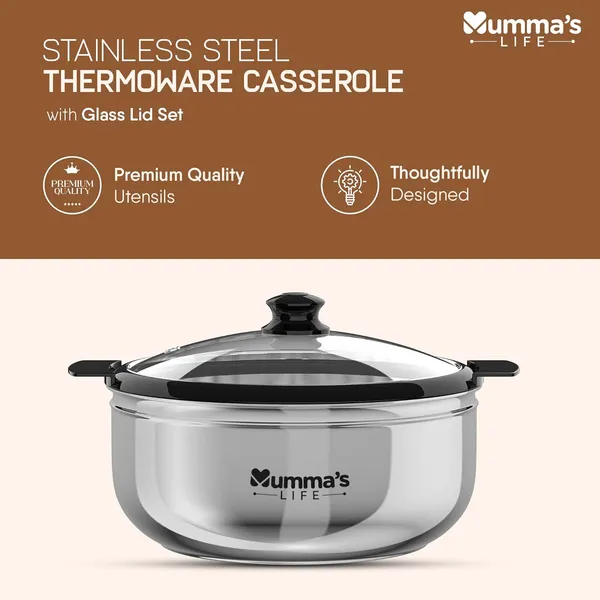 Silver_Insulated_Casserole_Hot_Pot_With_Lid_Chapati_Box_For_Daily_Use_Available_In_3_Different_Sizes
