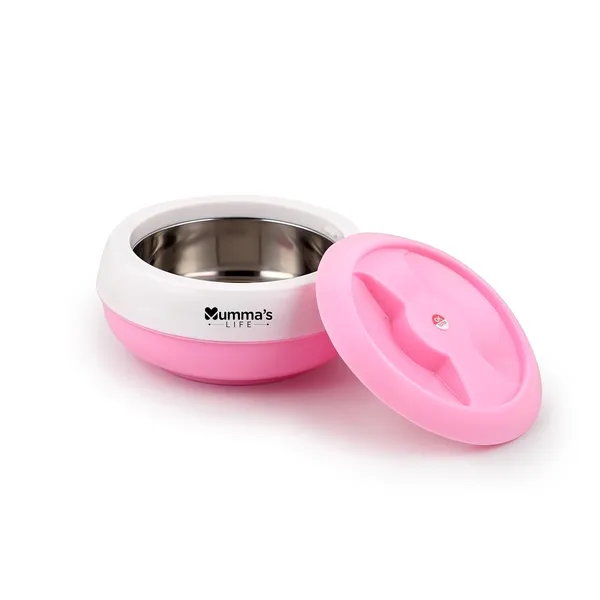 Pink_Insulated_Casserole_Hot_Pot_Or_Chapati_Box_Or_Hot_Case_With_Lid_Thermoware_Casserole