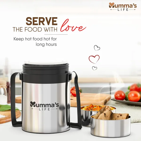 Silver_Stainless_Steel_Thermo_Lunch_Box_4_Leak-Proof_Containers_With_Lids_By_Steelo