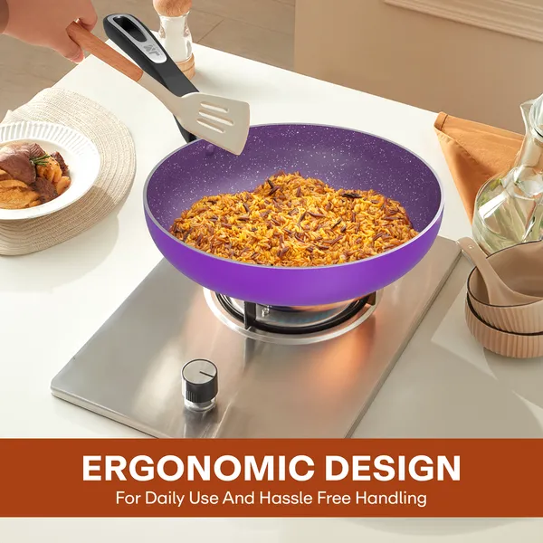 Purple_Non_Stick_Aluminium_Cookware_Set_With_Glass_Lid