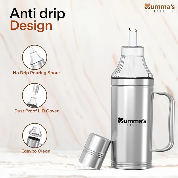 Silver_Stainless_Steel_Oil_Dispenser_Bottle_With_Lid_And_Cap_Airtight_Spill-Proof_Food_Grade_Pourer_Drizzler