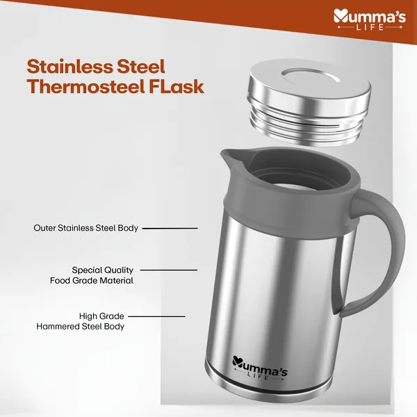 Grey_Steel_Thermal_Flask_And_Kettle_Leak-Proof,_Food-Grade_Plastic,_Insulated_Design