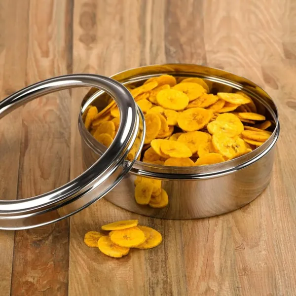 Stainless_Steel_Flat_Canisters_Or_Puri_Dabba_Or_Storage_Containers_With_See_Through_Lid_Charlie