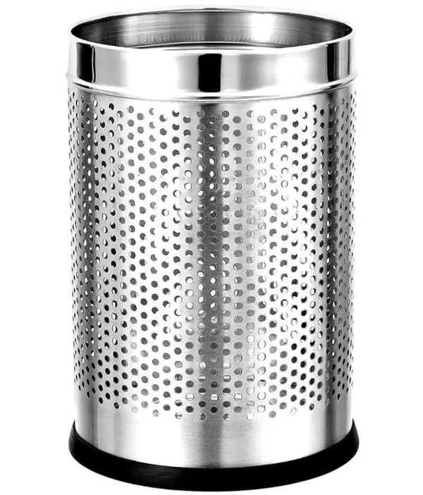 Stainless_Steel_Open_Perforated_Dustbin_Without_Lid