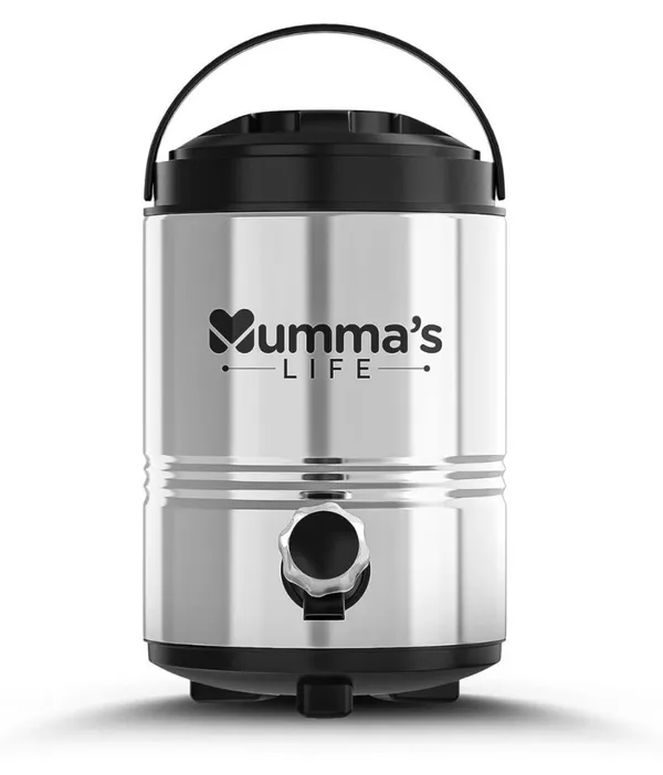 Stainless_Steel_Thermally_Insulated_Water_Jug_Carafe_With_Stylish_Tap_And_Easy_To_Carry_Handle_Steel_Silver